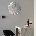 thumbnail image 3 of Acrylic Wall Clock Silent Non Ticking Wall Clock, 12 Inch Battery Operated Round Easy to Read Home/Office/Classroom/School Clock Gray, 3 of 7