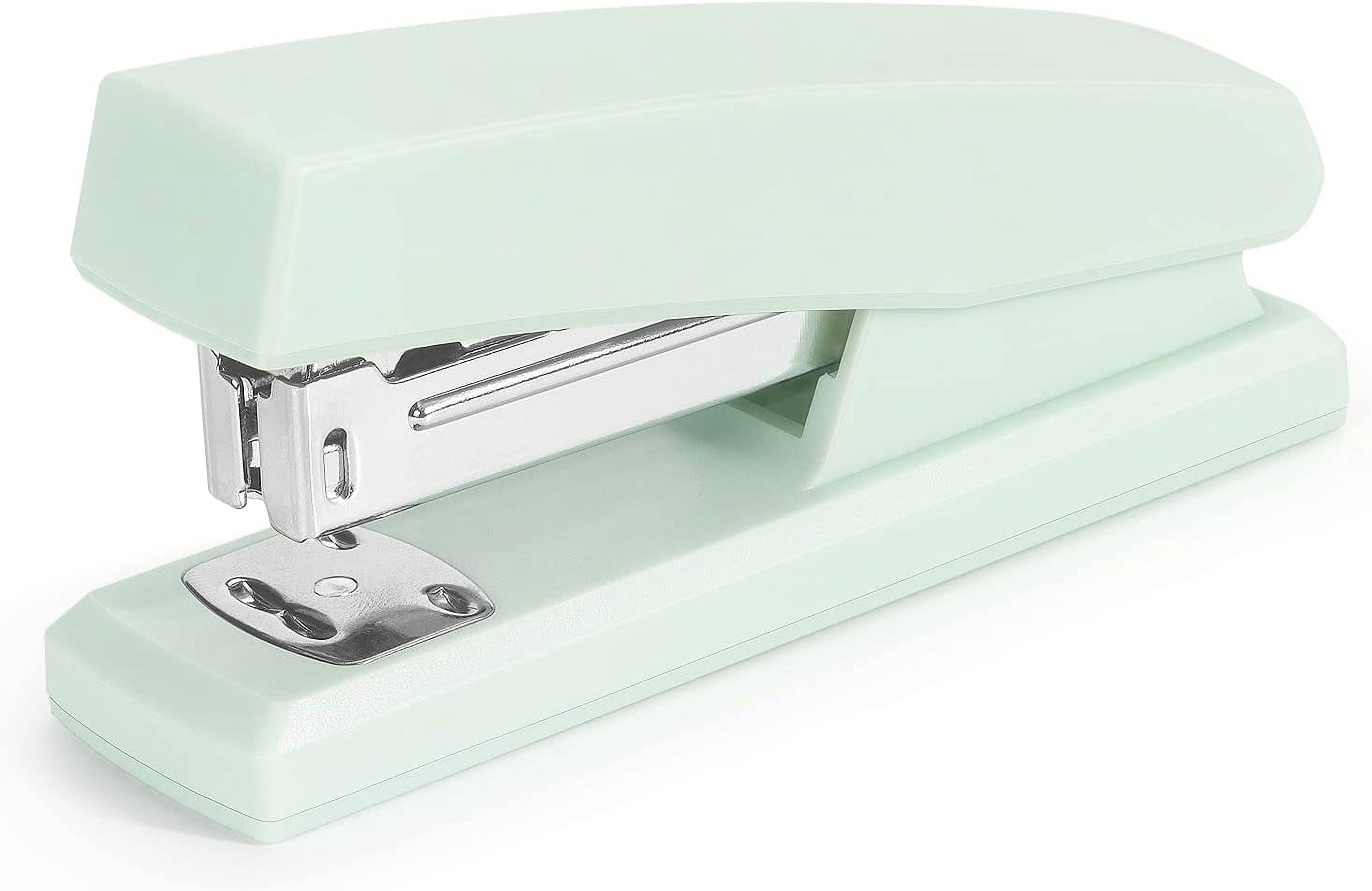 Stapler, Office Stapler, Small Staplers for Desk, Green