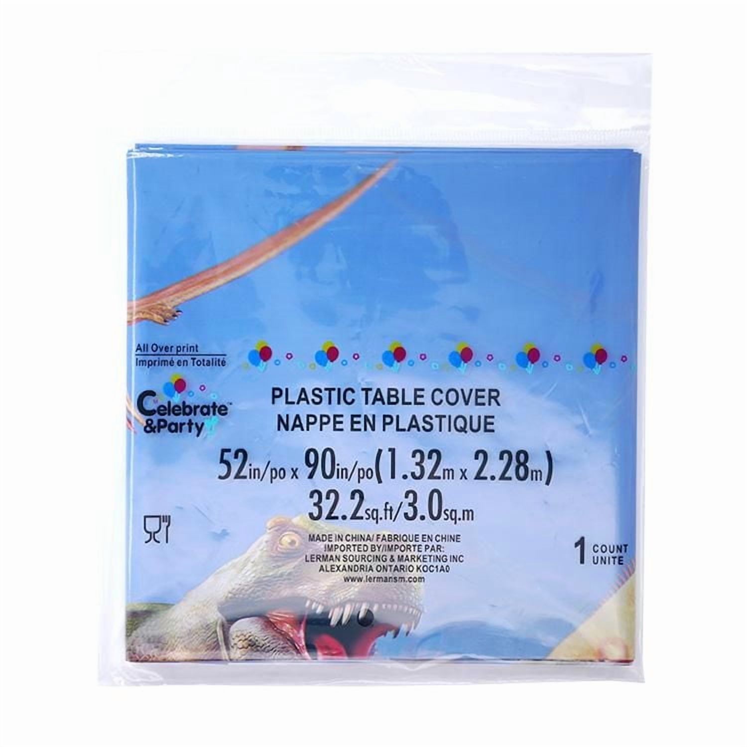Nappe en plastique T-Rex