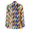 thumbnail image 3 of Men‘s Autumn And Winter Long Sleeve Printed Suit Coats Blouse, 3 of 6