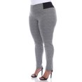 thumbnail image 2 of (greysquare, 2TG) - Leggings Taille Haute pour Femmes Grande Taille, 2 of 5