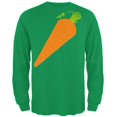 thumbnail image 1 of Halloween Vegetable Carrot Costume Mens Long Sleeve T Shirt, 1 of 1