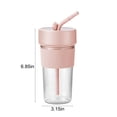 thumbnail image 3 of Fiogavroetic Portable Blenders, Juicer With 6 Blades, Blenders For Shakes And Juices, Easy-to-Clean Blenders With Straw, 3 of 8