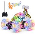 thumbnail image 1 of ZECATL Remote Control Car, RC Stunt Car Invincible Tornado Twister Remote Control Rechargeable Vehicle with Colorful Lights & Music Switch for Kids (Camouflage), 1 of 5