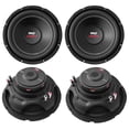 thumbnail image 1 of Pyle 12" 6400W 4-Ohm DVC Car Stereo Power Audio Subwoofer Set, 4pk | PLPW12D, 1 of 4