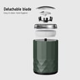 thumbnail image 4 of Meitianfacai Rasoir Électrique pour Hommes, Rasoir Électrique Portable Étanche pour Rasage Humide et à Sec Rechargeable par USB, Convient pour la Maison, le Voyage, la Voiture, Excellent Cadeau pour la Fête des Pères, Vert, 4 of 7