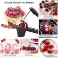 thumbnail image 2 of Cherry Pitter Tool, Olive Pitter, Cherry Pitter Remover, Portable Kitchen Cherry Pitter (Black), 2 of 7