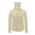 thumbnail image 4 of Économies du Printemps! BiZtdJrK Chemises de Protection Solaire pour Femmes, Respirantes pour l'Extérieur, à Manches Longues, pour la Randonnée et la Pêche, avec Masque Facial, Vêtements de Vacances à la Plage, Beige, P, 4 of 6