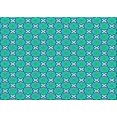 thumbnail image 1 of Ahgly Company Machine Washable Indoor Rectangle Transitional Bright Cyan Blue Area Rugs, 2' x 3', 1 of 7