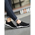 thumbnail image 4 of Innerwin Chaussure de Course pour Homme à Enfiler Chaussures de Randonnée Plates Confort Flats Respirantes Sport Noir 7, 4 of 6