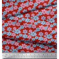 thumbnail image 2 of Soimoi polyester Crepe Fabric Artistic Floral Fabric Prints By Yard 52 Inch Wide, 2 of 3