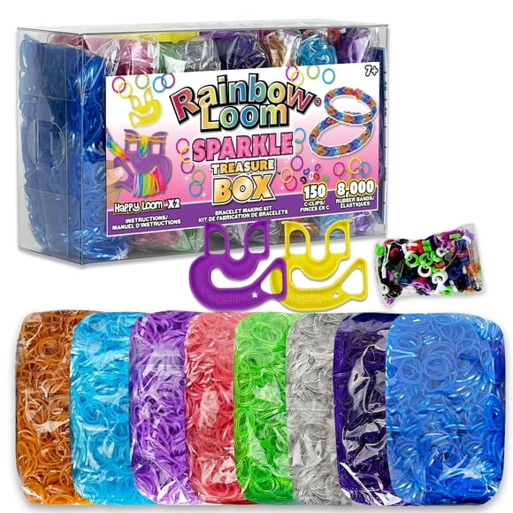 Boîte au trésor Rainbow Loom Sparkle Edition