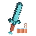 thumbnail image 1 of Nerf Minecraft Sword Dart Blaster, 8 Nerf N1 Darts, 1 of 10