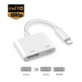 thumbnail image 1 of Lightning to HDMI Digital AV TV 1080P Adapter Cable for iPhone & iPad, 1 of 5