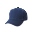 thumbnail image 1 of Plain Fitted Curve Bill Hat, Navy 7 1/4, 1 of 1