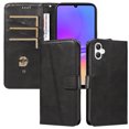 thumbnail image 1 of Phone Case for Samsung Galaxy A06 Magnetic PU Leather Card Slots Durable Wallet Cover, 1 of 5