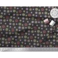 thumbnail image 3 of Soimoi Velvet Fabric Artistic Floral Printed Fabric 1 Yard 58 Inch Wide, 3 of 3