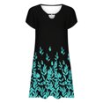 thumbnail image 3 of Robes d'Été Grande Taille pour Femmes 2024 Robe Décontractée Imprimée Sans Manches Col en V Ensemble Haut/chemise Économisez jusqu'à 65 %!, 3 of 4