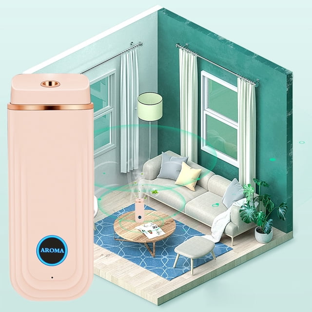 Yhmxh Home Appliances Home Accessories Apartment Essentials Rechargeable Aroma Diffuser- Three-speed Adjustable Aroma Diffuser- Household Aroma Diffuser- Hotel Car Aroma Diffuser -45ml Perfume Oil