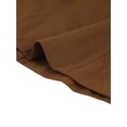 thumbnail image 5 of INSPIRE CHIC Veste Zippée pour Femme Sans Manches Anorak Gilet Utilitaire Veste avec Poches G Brun, 5 of 5