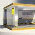 thumbnail image 4 of Milaget Diorama 1:32 Model Car Parking Lot Scene Diacast Car Display Cabinet Simulation DIY Modified Garage 2 2A, 4 of 5