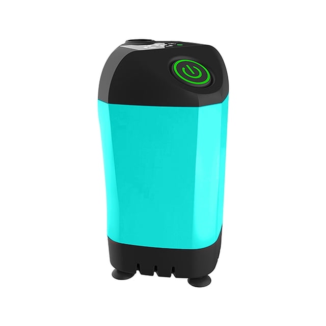 Graflsoa Pompe de Douche Extérieure Portable avec 3 Réglages de Vitesse, Étanchéité IPX7, Batterie Intégrée pour le Camping, la Randonnée et la Maison - Bleu