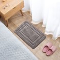 thumbnail image 3 of EGNMCR Outdoor Rug Bathroom Rugs Rugs for Living Room Flocking Microfiber Printed Carpet, Bathroom Floor Mat, Toilet Mat, Quick Drying Foot Mat, Bathroom Water Absorbing Door Mat a carpet, 3 of 5