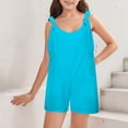 thumbnail image 3 of Zecgelong Girls' Solid Colored Short Overalls(5 13Years) Girls Animal Print Sets, 3 of 5