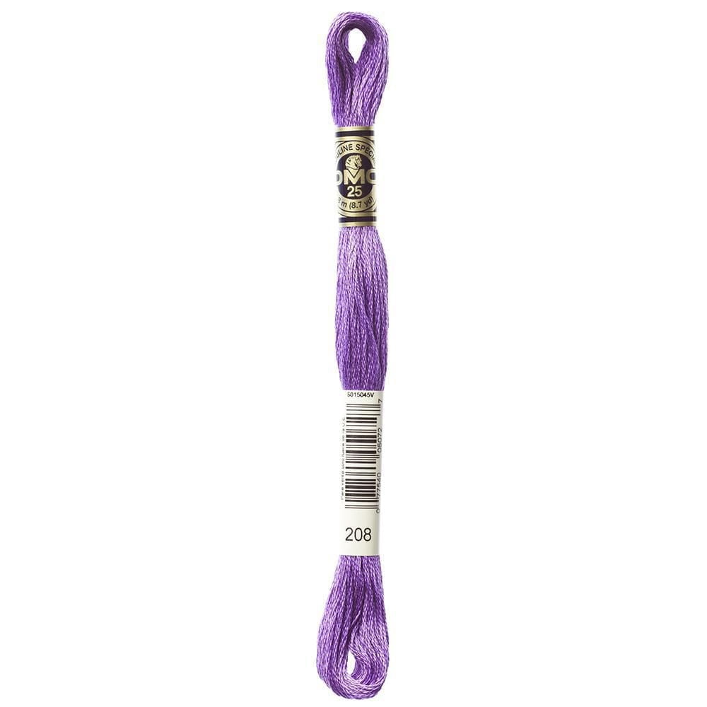 DMC violet coton 6 brins fil à broder écheveau, 8 m (8.7 yd)