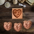 thumbnail image 4 of Oleegame 2PC Cookie Mold Cookie Molds Provences Rose Cookie Stamp Embossing Molds Craft Decorating Baking Tool, 4 of 6