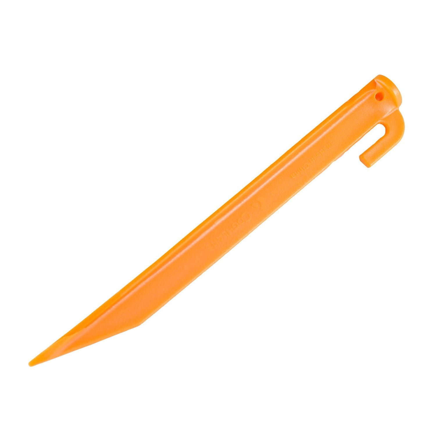 Piquets de tente en plastique recyclé Coghlan de 23 cm – Piquets de sol durables de 23 cm pour le camping et la randonnée