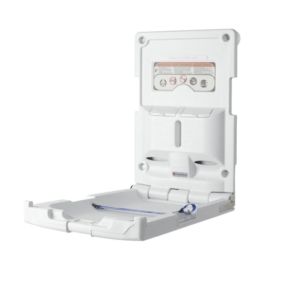 Foundations Poly, Vertical, Surface Mount Baby Changing Station With No Backer Plate