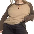 thumbnail image 1 of Chandail en Molleton Surdimensionné pour Femmes Y2k à Manches Longues, Col Rond, Ample, T-Shirt, Esthétique Grunge, Mode Urbaine, 1 of 6