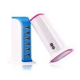 thumbnail image 3 of 30W 6 Port USB Charger DC 5V 6A Universal Power Adapter Socket Smart Phone Desktop Charger For Phone ,Easy to Use, 3 of 6