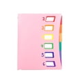 thumbnail image 2 of Fridja Clearance 6 Grids Rainbows Classification organ Pack office Data Storage Folder A4 Paper File organizer with Elastic Buckle Closure for Home School offices, 2 of 6