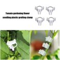 thumbnail image 3 of 100pcs Garden Tomato Grafting Clips Plastic Flower Plants Support Clips, 3 of 7