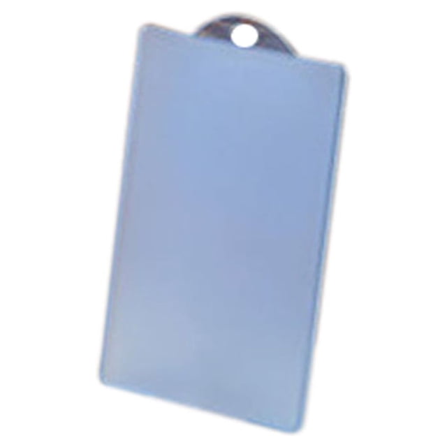 crativent Slim PVC Transparent IC Card Bus Card Credit Card Bus Card Credit Card Cover Case Holder Without Rope 2 1Set