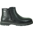 thumbnail image 4 of bravo! Men Waterproof Winter Boot MARK-4 Fur Lined Boot with Double Zipper Black, 4 of 7