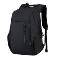 thumbnail image 1 of Eoozwa 15.6 Inch Men's Laptop Backpack USB Charging Business Computer Bag with Large Capacity, Water Resistant Nylon Fabric, Multi Compartment Casual Daypack for Work Travel, 1 of 2