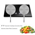 thumbnail image 4 of Herwey Stainless Steel Heat Diffuser Converter for Gas/Electric/Induction Cooker Household Supply, Cooker Part, Stainless Steel Heat Diffuser, 4 of 8