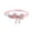 A, variant on PEONAVET 1Cute pet collar pinks lace bow beaded cats collar bells pet collar flower soft adjustable cats collar