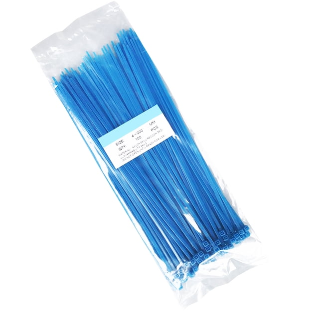 100pcs/bag Self-Locking Nylon Wire Plastic Bundles Wrap Network Cable Zip Tie Line Bundles Wrap Strap