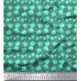 thumbnail image 1 of Soimoi Polyester Crepe Fabric Dots Small Fabric Prints by Yard 42 Inch Wide, 1 of 3