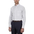 thumbnail image 2 of Van Heusen Men's Pinpoint Regular Fit Stripe Button Down Collar Dress Shirt, 2 of 4