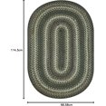 thumbnail image 2 of Homespice - 27 x 45 Pinecone Oval, 2 of 8