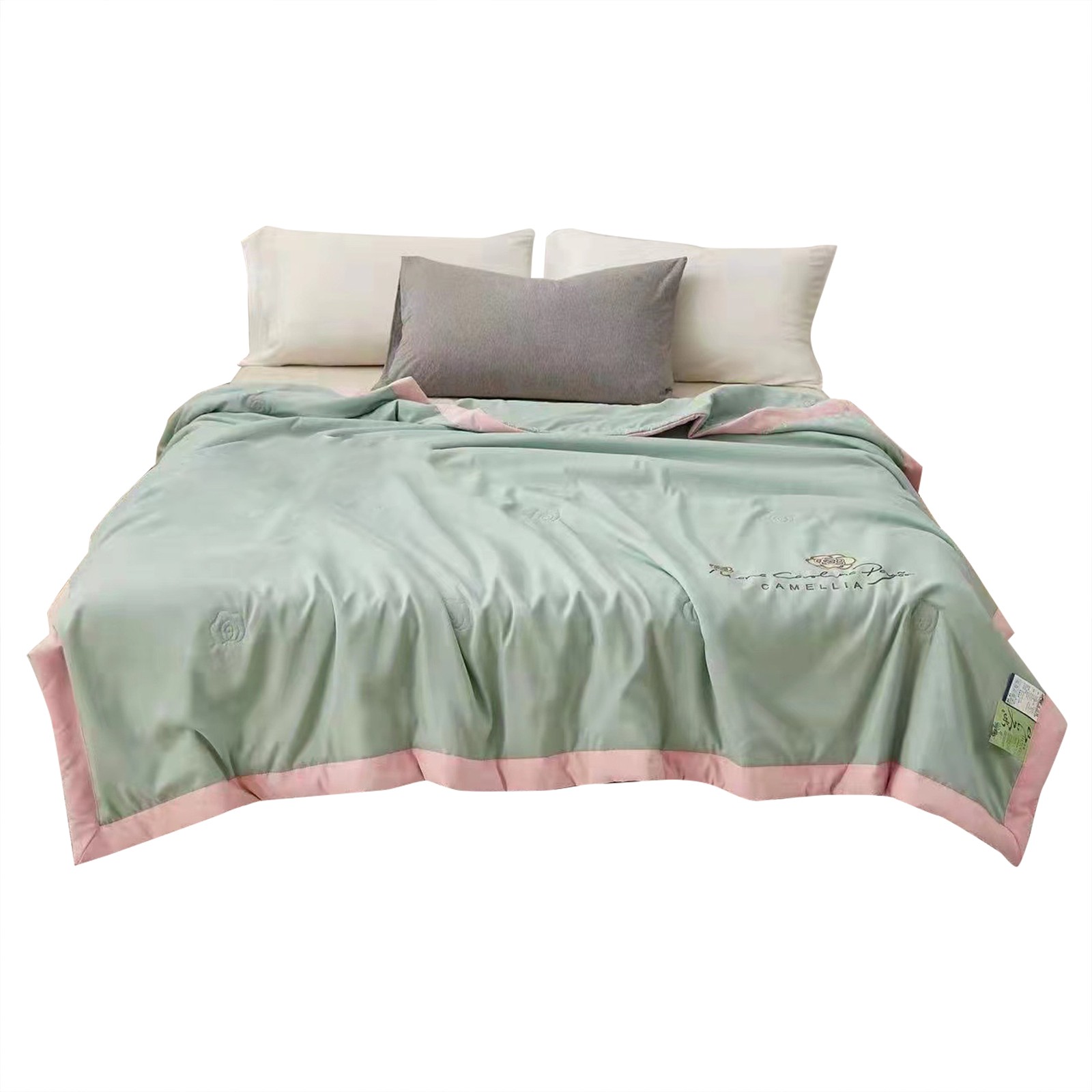 Affordablo Cheap Cooling Blankets for Hot Sleepers Cooling Weighted Blanket Adult Summer Comforter Hypo-Allergenic Cool Quilt Bed Throws for Foot Of Bed