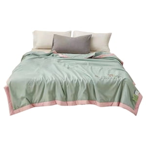 Affordablo Cheap Cooling Blankets for Hot Sleepers Cooling Weighted Blanket Adult Summer Comforter Hypo-Allergenic Cool Quilt Bed Throws for Foot Of Bed