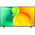 thumbnail image 1 of LG 55-Inch NANO75 NanoCell 4K Smart TV - α5 AI Processor 4K, HDR10, HGIG, ALLM, WebOS 22, Magic Remote (55NANO75UQA), 1 of 8