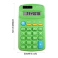 thumbnail image 3 of LSLJS Basic Standard Calculators Mini Digital Desktop Calculator with 8-Digit LCD Display, Battery Solar Power Smart Calculator Pocket Size for Home School for Kids, Home Accessories, 3 of 3