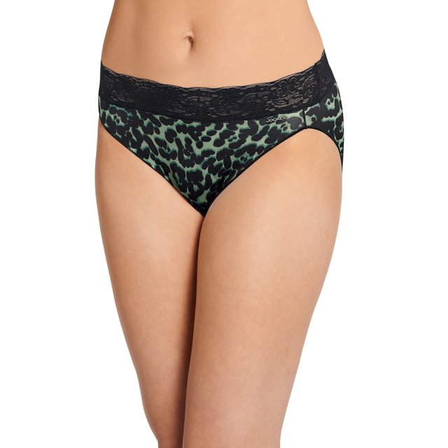 Jockey Bikini en Dentelle Sans Ligne de Culotte Promesse Tactel
